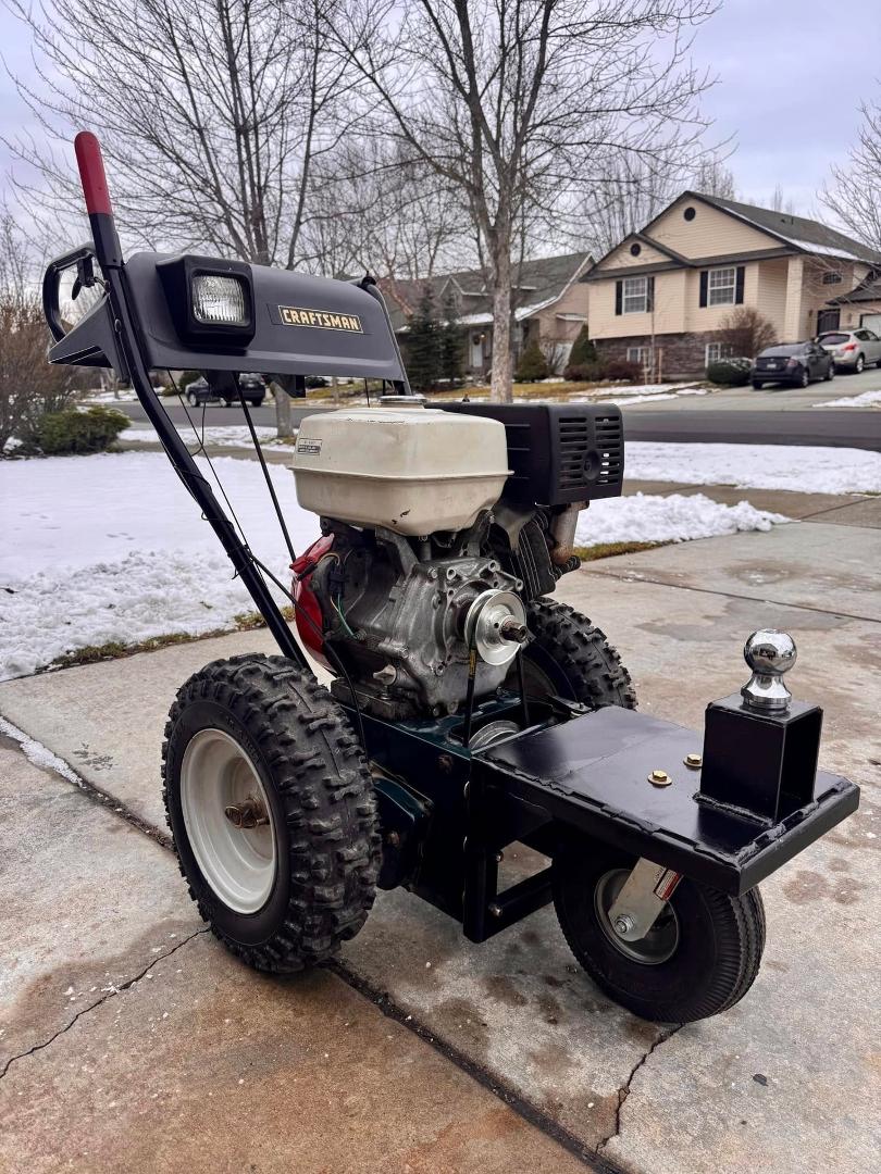 Man! What a great idea for an old snow blower!