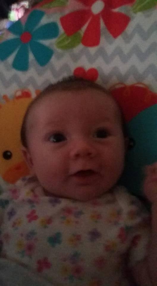 She's such a happy baby, I love her so much