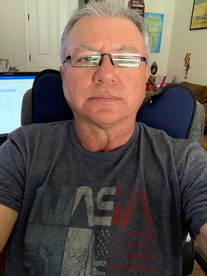 Got my NASA shirt on in preparation for tomorrow’s launch 🚀