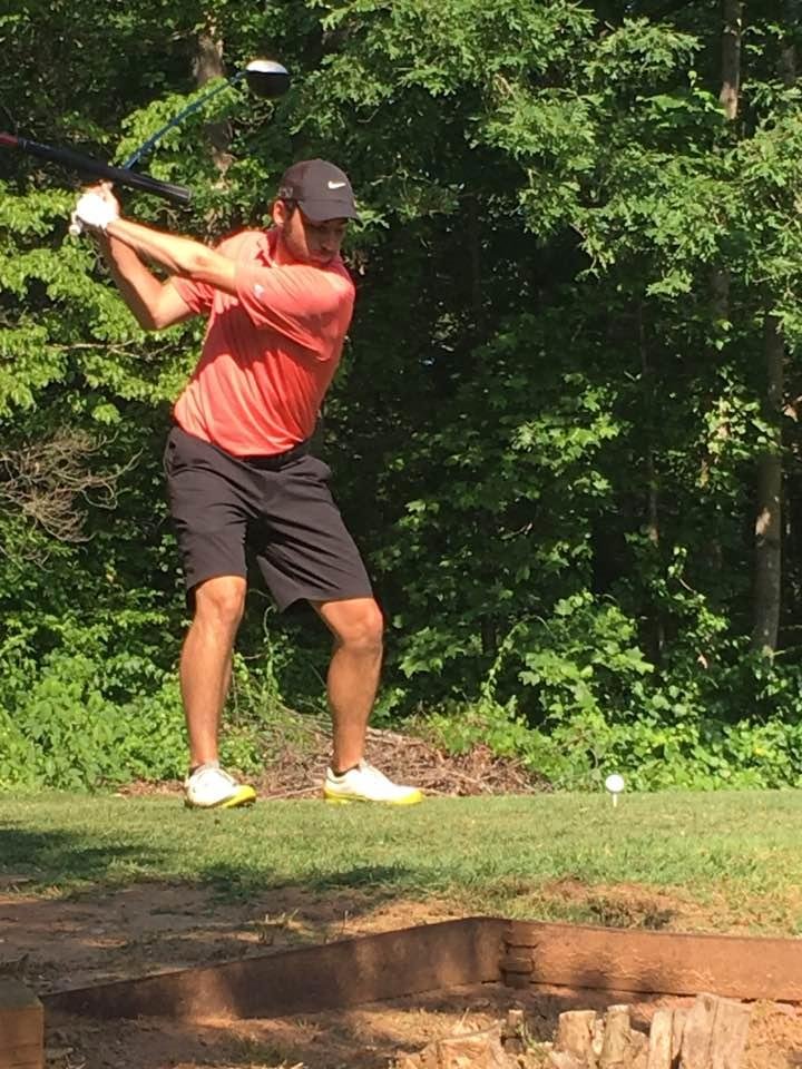 Following Drew McClain at Rutherford County Championship