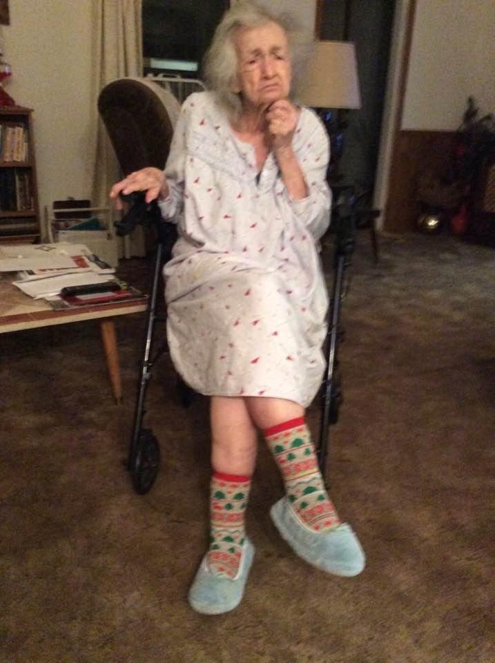 Norma Ging at age 95
