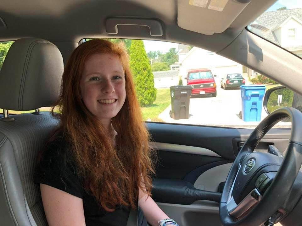 She turned 16 and got her learner's permit. Today is her birthday.