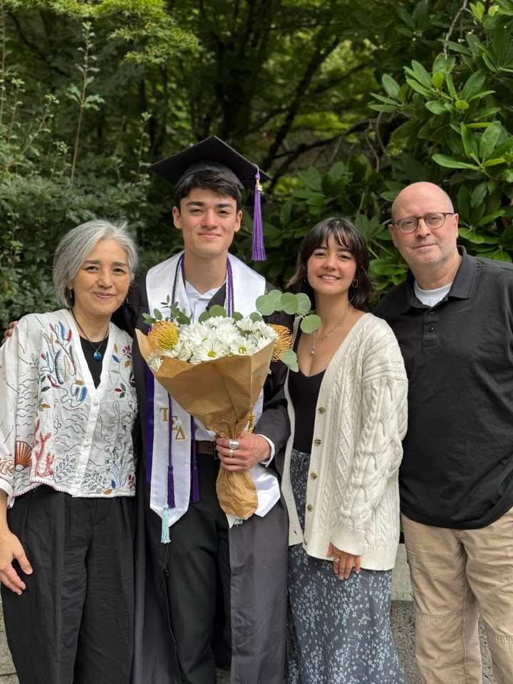 Last kid out of college. Congrats!