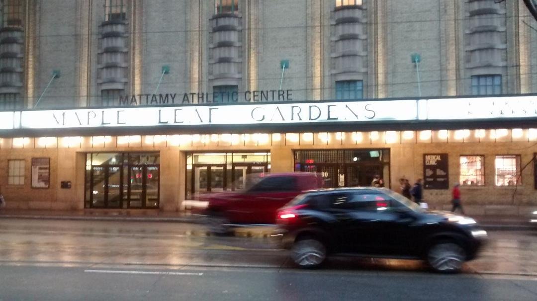Maple leaf Gardens. It's a grocery store and a university
