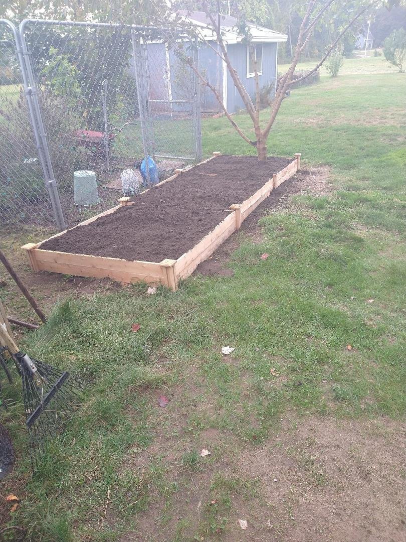 I haz dirt now.