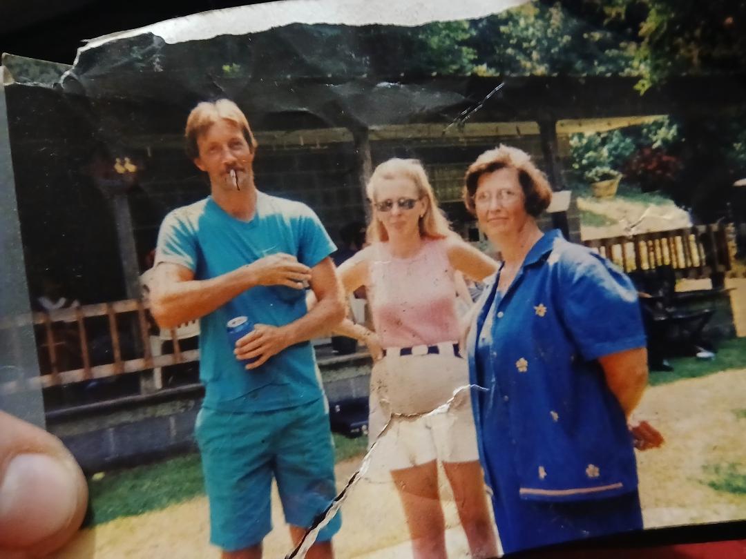 Wish dad was still that man in the picture  Kay mom friend from Alabama and my aunt inez miss aunt inez