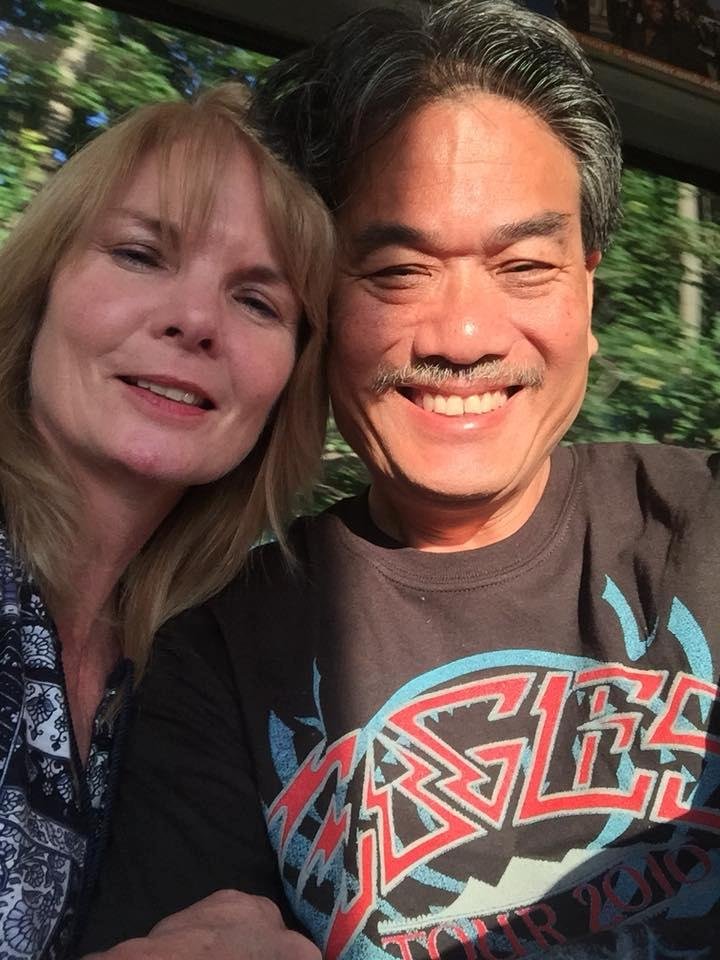 Going to see The Eagles in Boston with my Sweetie, Mary