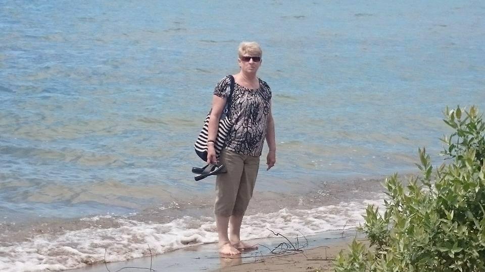 Gettingmyfeetwet at providence bay