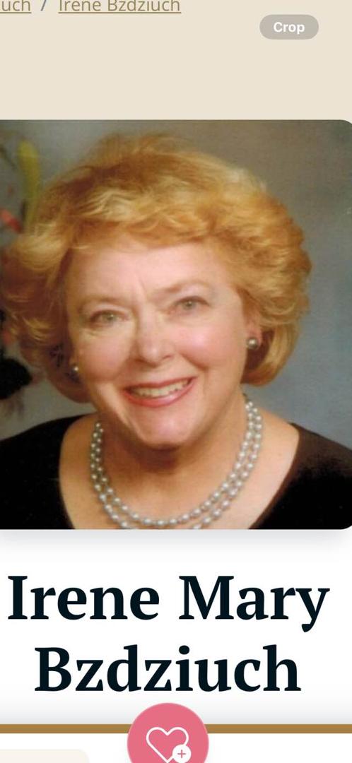 It is with deepest sadness that our dear cousin Irene passed away at the age of 93. She was a beautiful woman. I remember going to the lake with the kids and always afraid they’d fall into the water. They had a beautiful la