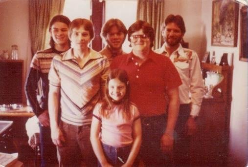 Rodriguez siblings, Rock Island, Illinois, 1979.