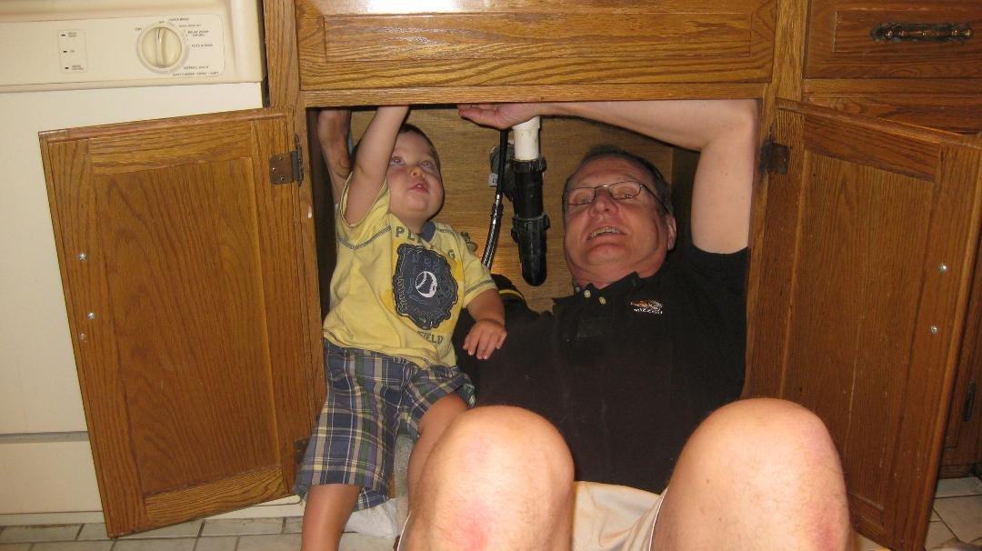 Joanne heard about these plumbers from Angie's list. They did a great job but she had some concern that they were violating child labor laws.