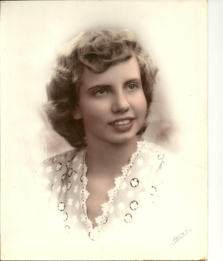 This is my Mom, Verla Riggle at 18 years old.