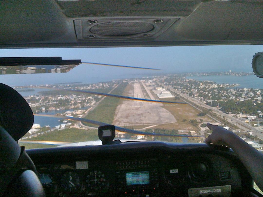 That IS our field on Marathon Key I hope