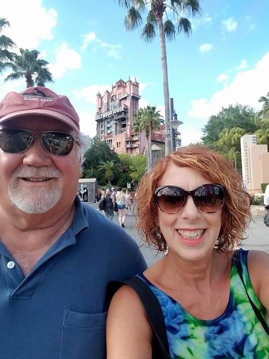 First trip to Disney with Melinda