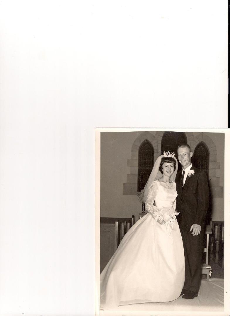 50 years ago today, Paul and I took the plunge, for better or for worse. We have been blessed with a wonderful family, good health, our strong faith, and each other to share these last 50 years with! I'm still pinching