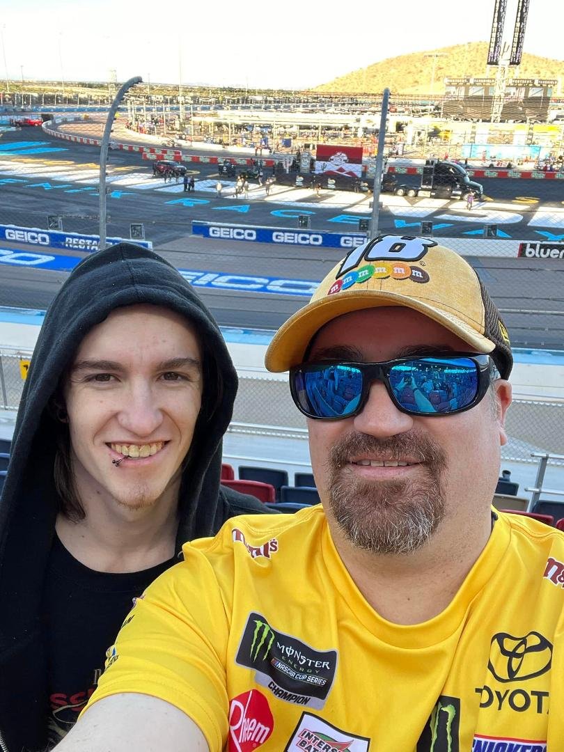 ARCA Menards West Series Friday Night race with my oldest son!