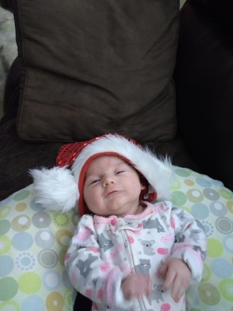 "Santa Baby"... Lol Bella and grandma playtime