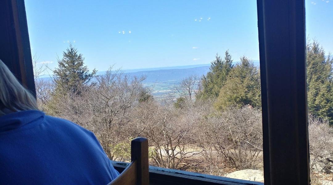View from skyland on the blue ridge parkway. 37 degrees at noon. M