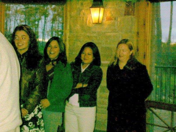 The ladies in waiting - practice session