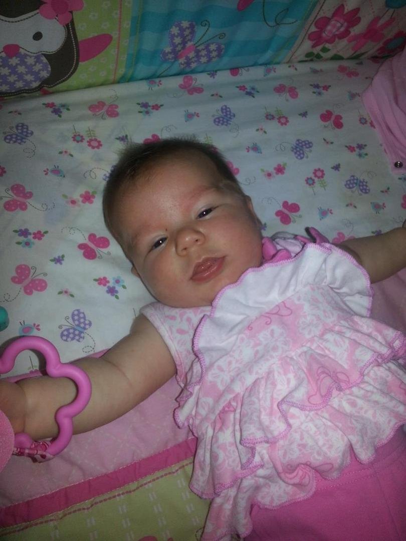 Happy birthday to my baby girl who is 3 months old today!