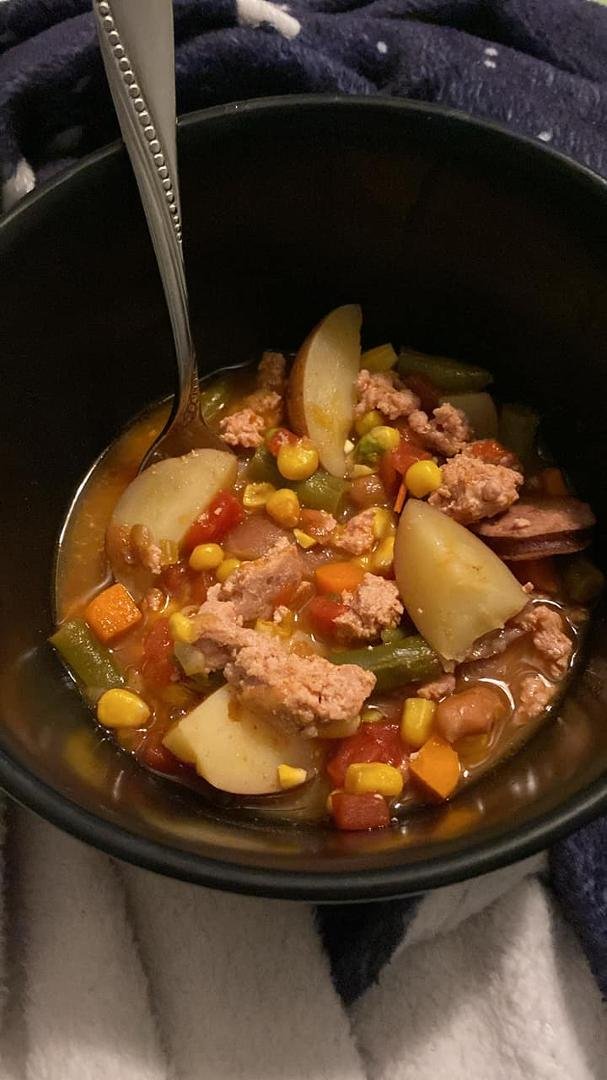 I made Texas cowboy stew tonight and it was delicious. A hearty meal to warm the soul.