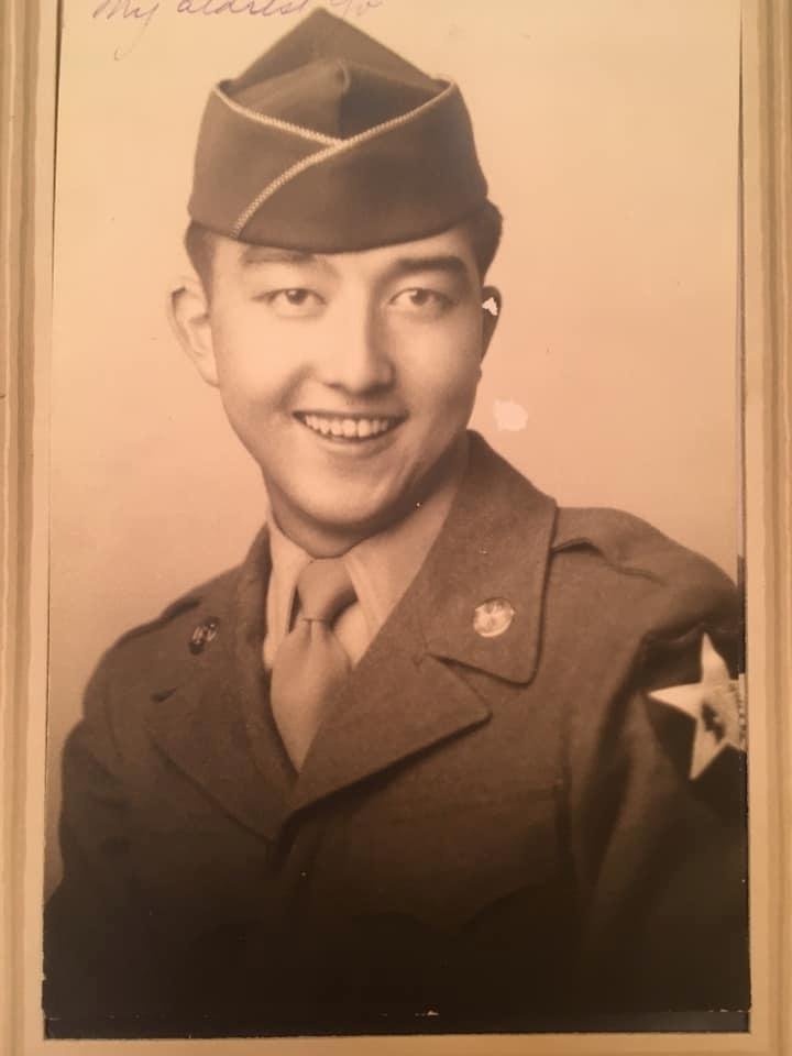 Dad...Thank you your service to our country so that we can live in the USA. All of your seven children love you.
