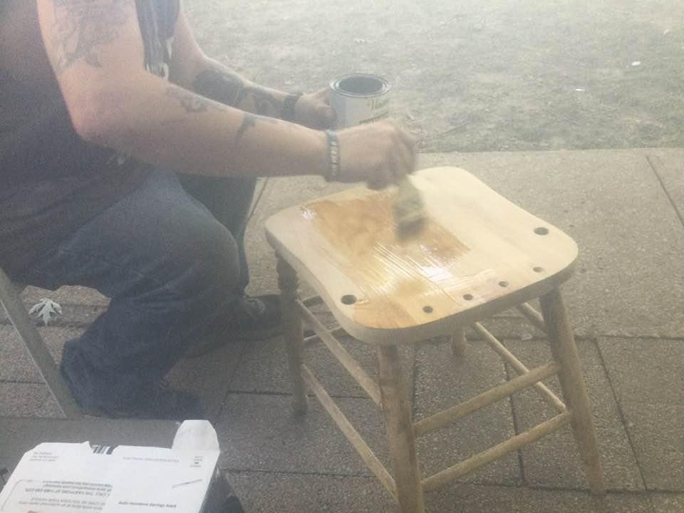 First coat
