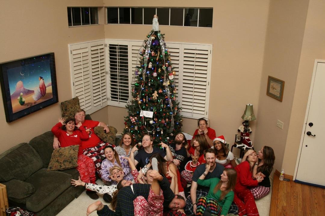 Christmas Picture gone bad. LOL