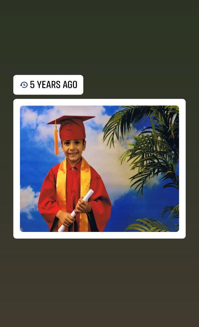 And now he is going to 6th grade!