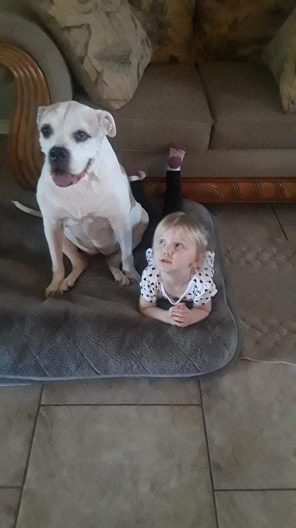2019..look how little Kaia is..Mags was always close to her side!!