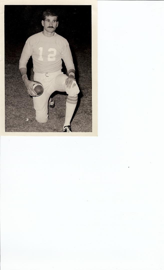 Starting QB for Post at Ft. Benning Georgia tackle team. 1973-76. We played other posts and junior varsity for college teams.
