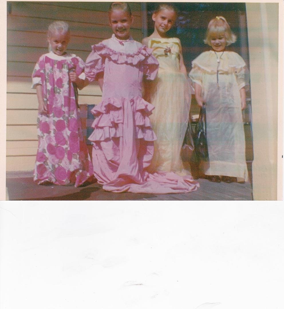 TBT - Me and my sisters & cousin, Peggy Sue