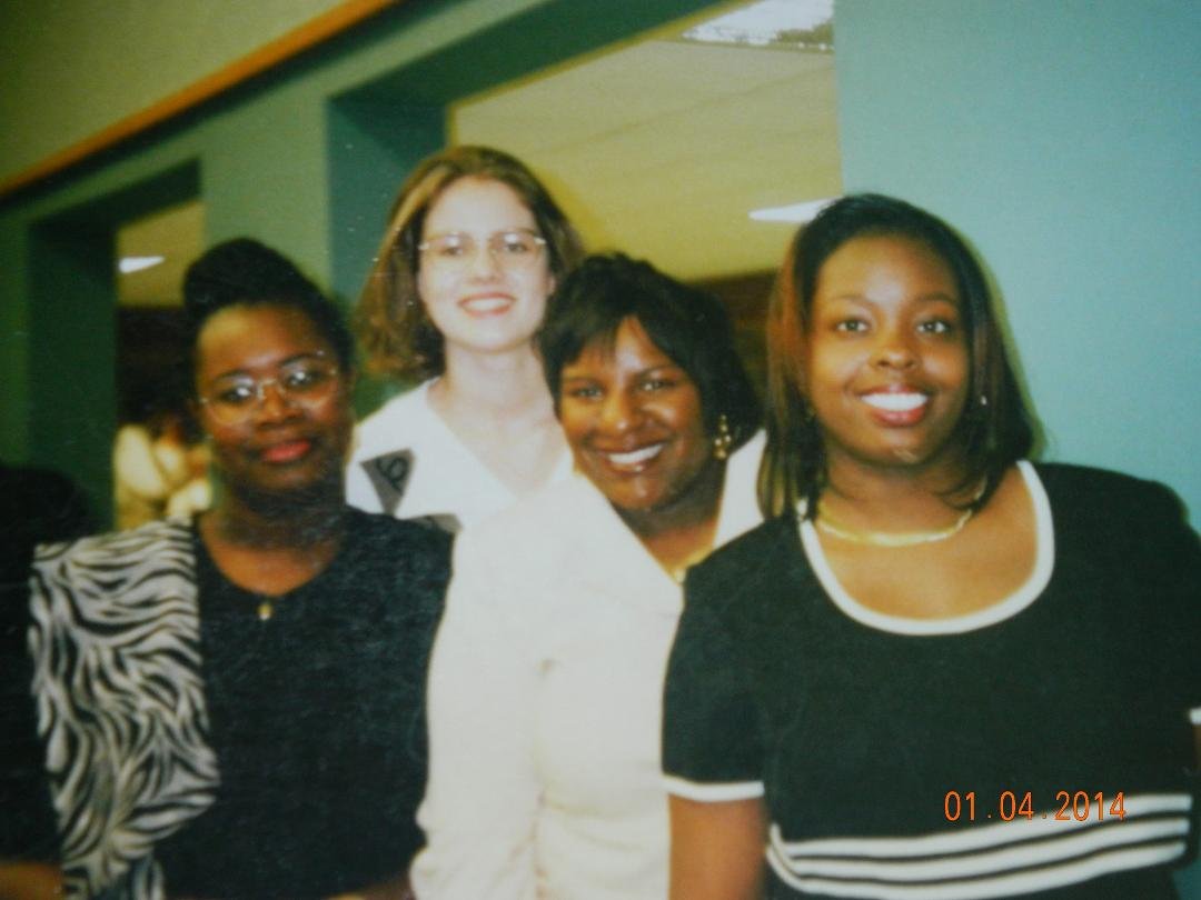 Kayla Coleman, do you remember this picture? Great smiles all around.