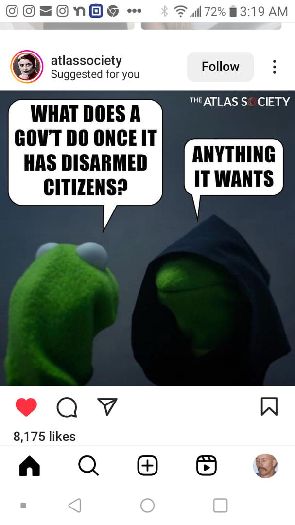 Shut up slaves. You would starve if not for government slop.
