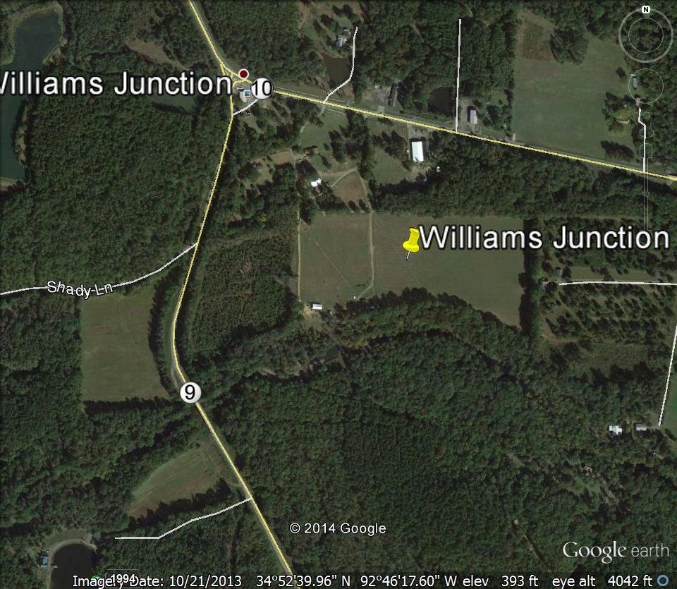 Nice property going on the FSBO market. 23 miles west of Little Rock, on AR Highway 10, junction of AR Highway 9. (Williams Junction) ......27 acres, with 600 feet frontage on Highway 10. Undeveloped, with several acres cle