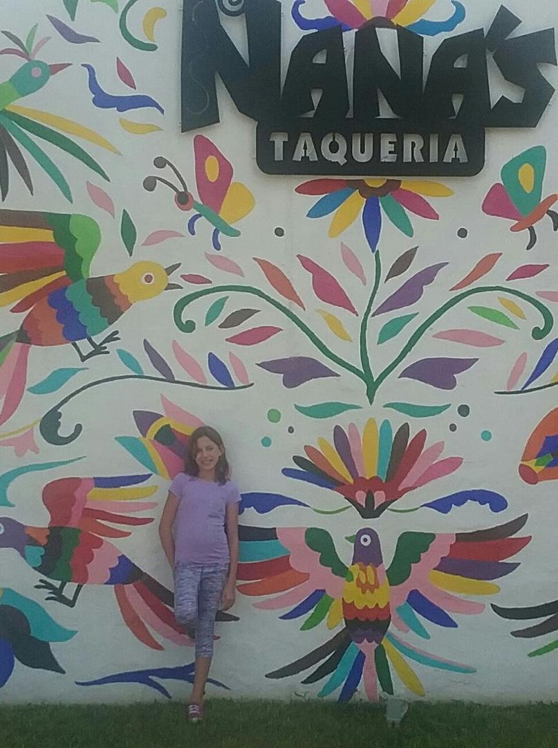 Lunch with my grandchild.