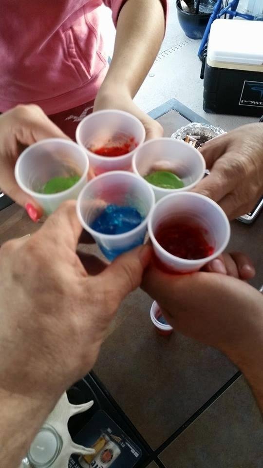 Thanksgiving jello shots.....Woohoooo!!