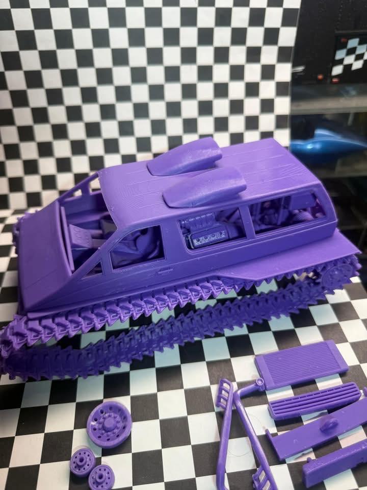 Question for the Race Fans! Two blown hemi’s or one twin turbo Cummings 6BT?
I am making this Aerostar model for an artist friend of mine and need some room for his art supplies.
The two blown hemi’s are super cool, but t