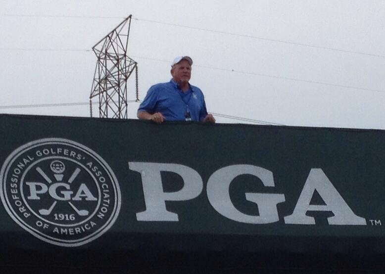 At Valhalla Country Club for the PGA Championship in Louisville!