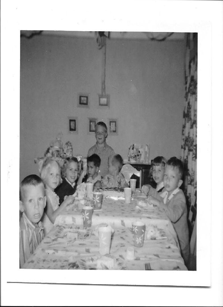 Ron's birthday party.