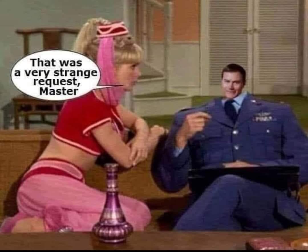Be careful what you wish for!