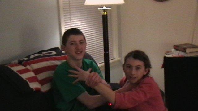 Casey and Sister Melissa on his 16th Birthday