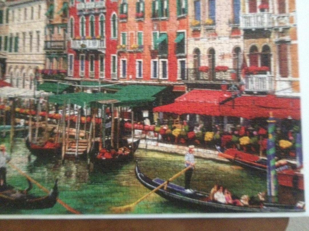 Christmas gift.  It has taken me nearly a month to do it.  Venice.