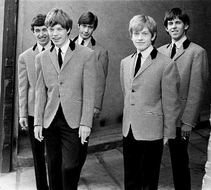 Remember these clean cut Rolling Stones from 1963? I wasn't born yet.