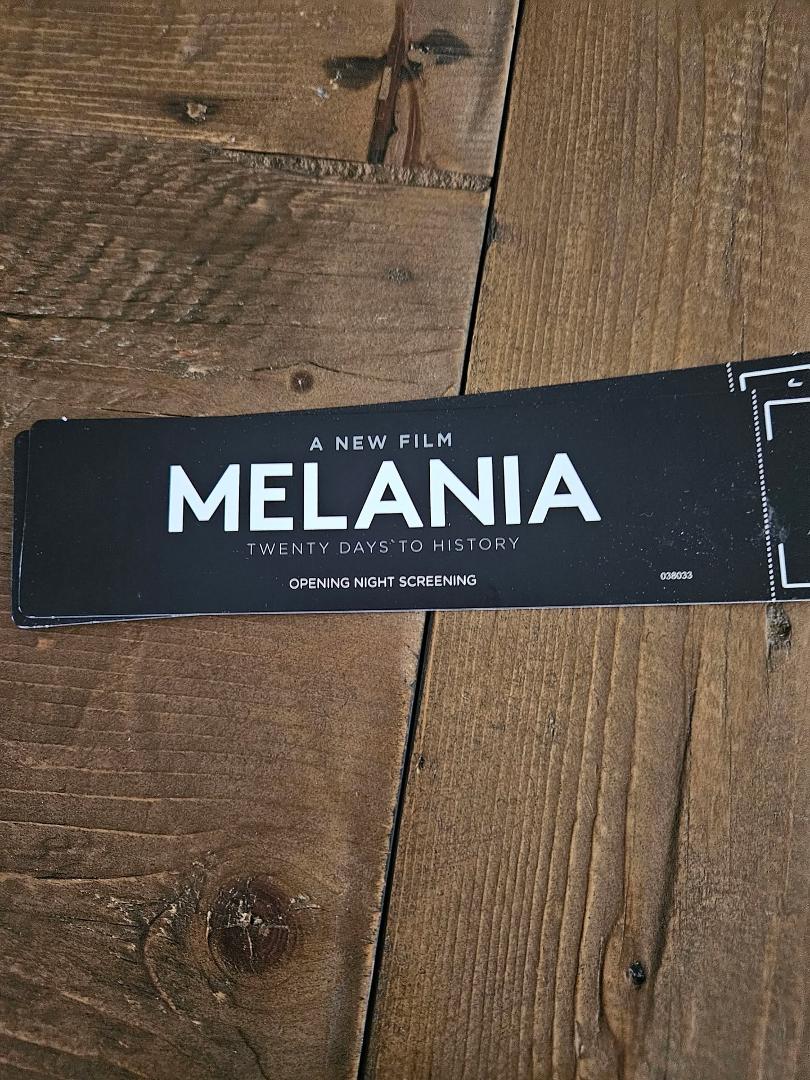 Just saw the movie "Melania". I love every minute of it! I really did.
