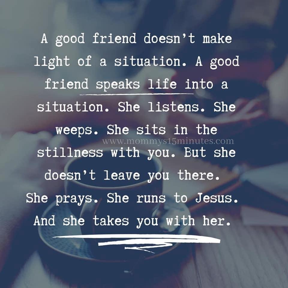 I have a few of these precious ladies in my life. I am blessed.