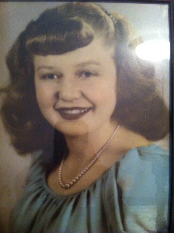 Today would have been my mother's 87th birthday. This is a photo of her at 16.