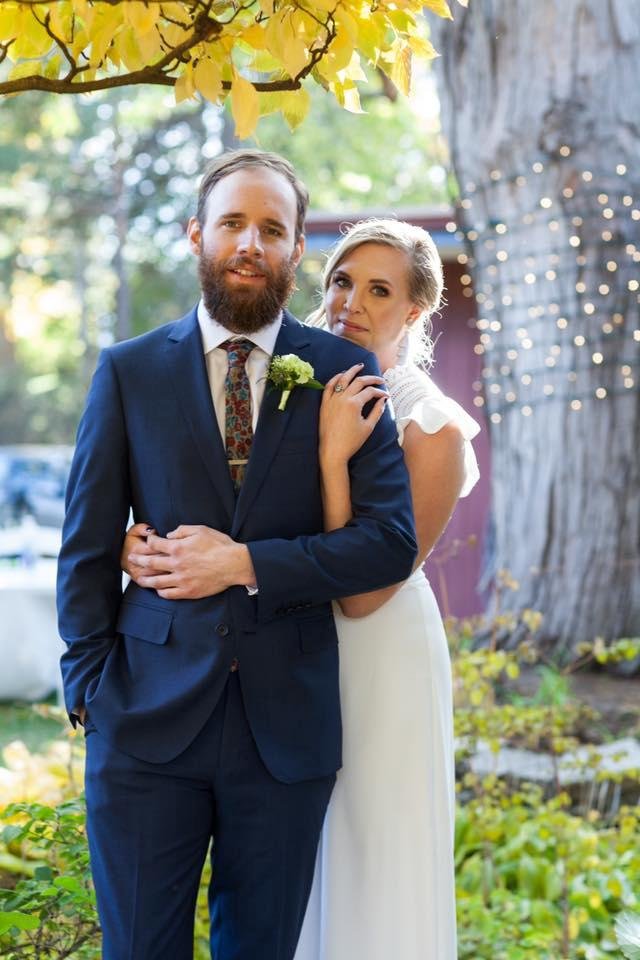 Isabel and Erik, October 19, 2018. Mr and Mrs!