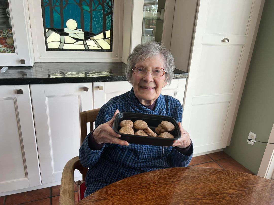 This year, instead of sitting sadly and missing my own mother, I get to spend it with this saint on earth. John’s Mother is now here in Oregon and we will be having lots of fun today!