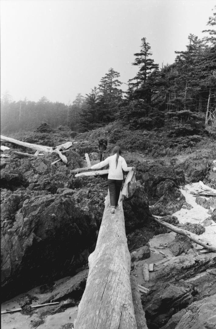It was a long way down